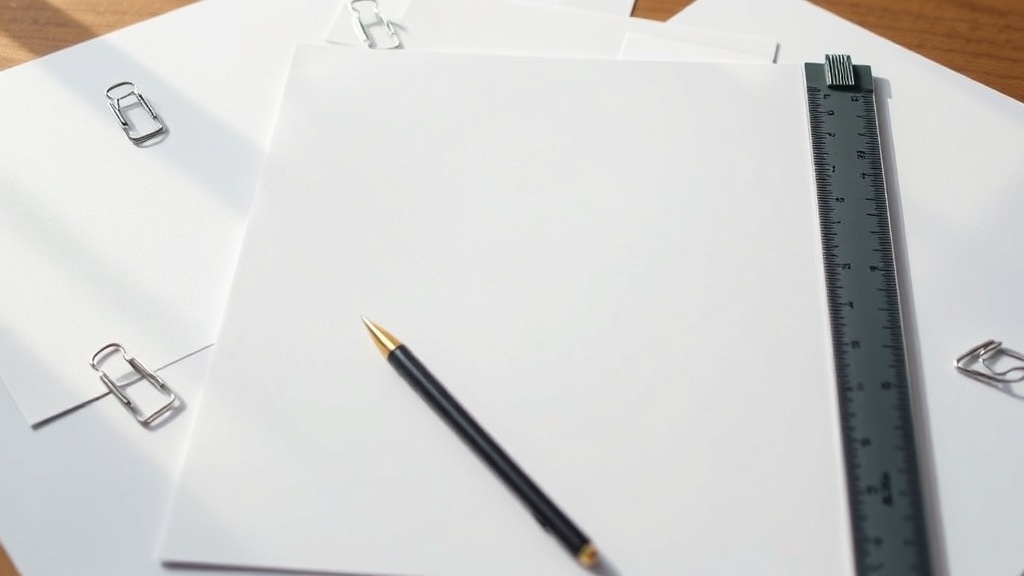 A template is not a product until the blank page disappears