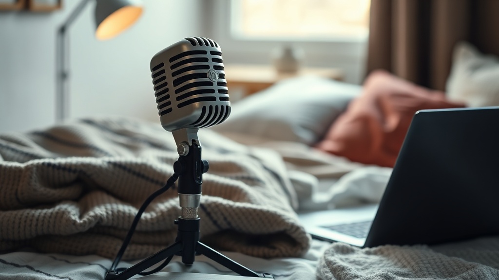 How to record clear lessons in a noisy flat
