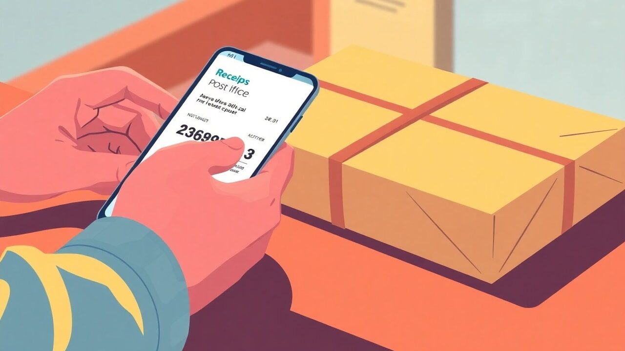 You post it yourself, so how does the buyer get a tracking number?