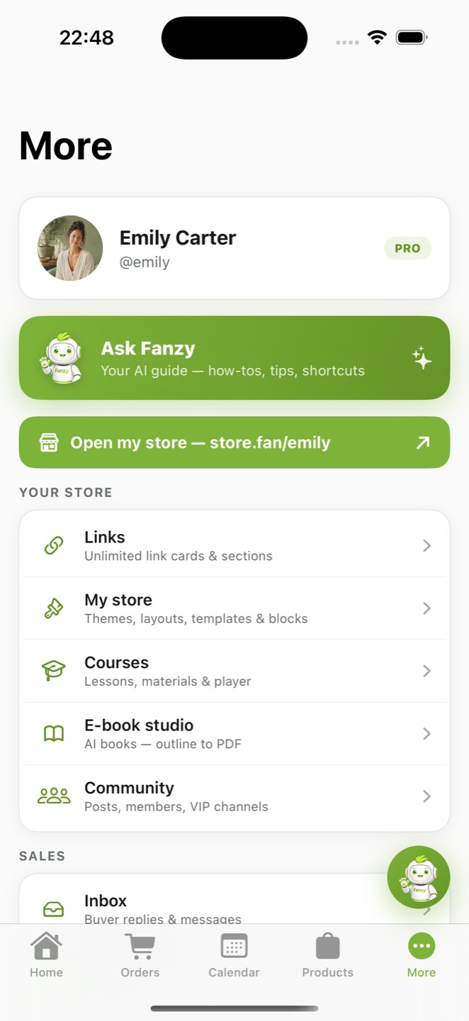 More — every feature