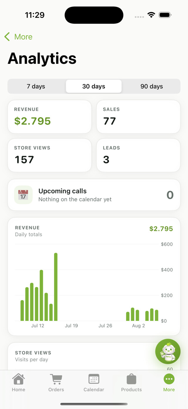 Analytics auf dem iPhone