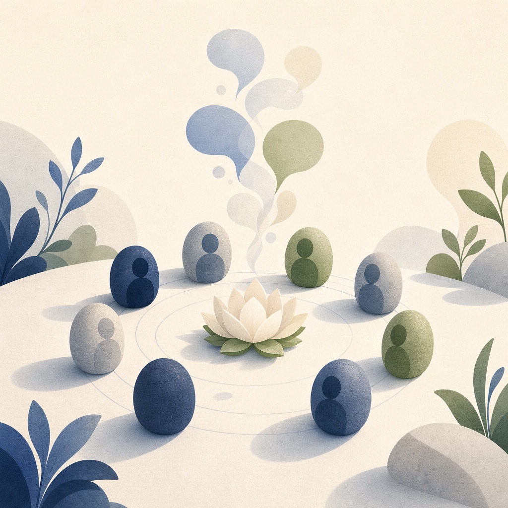 A community that holds the practice
